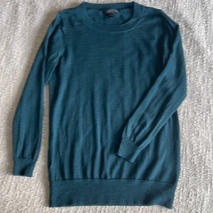 JCREW 100% Merino Wool Tippi Sweater in Forest Green -XS